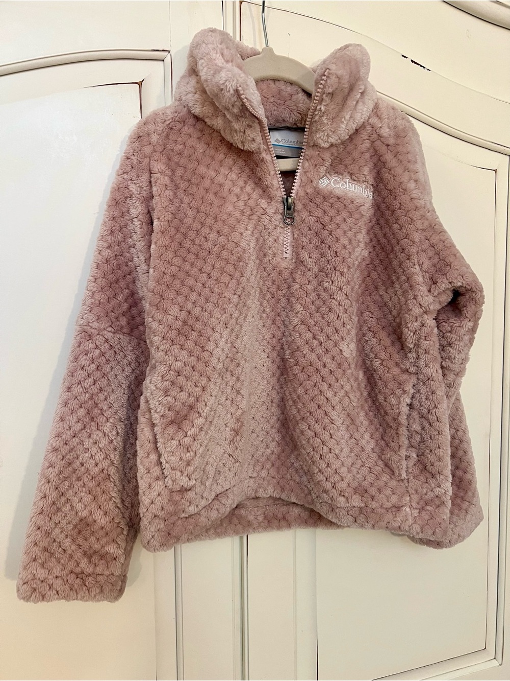 Columbia Kids' Girls Plush Half-Zip Pullover - Blush Pink